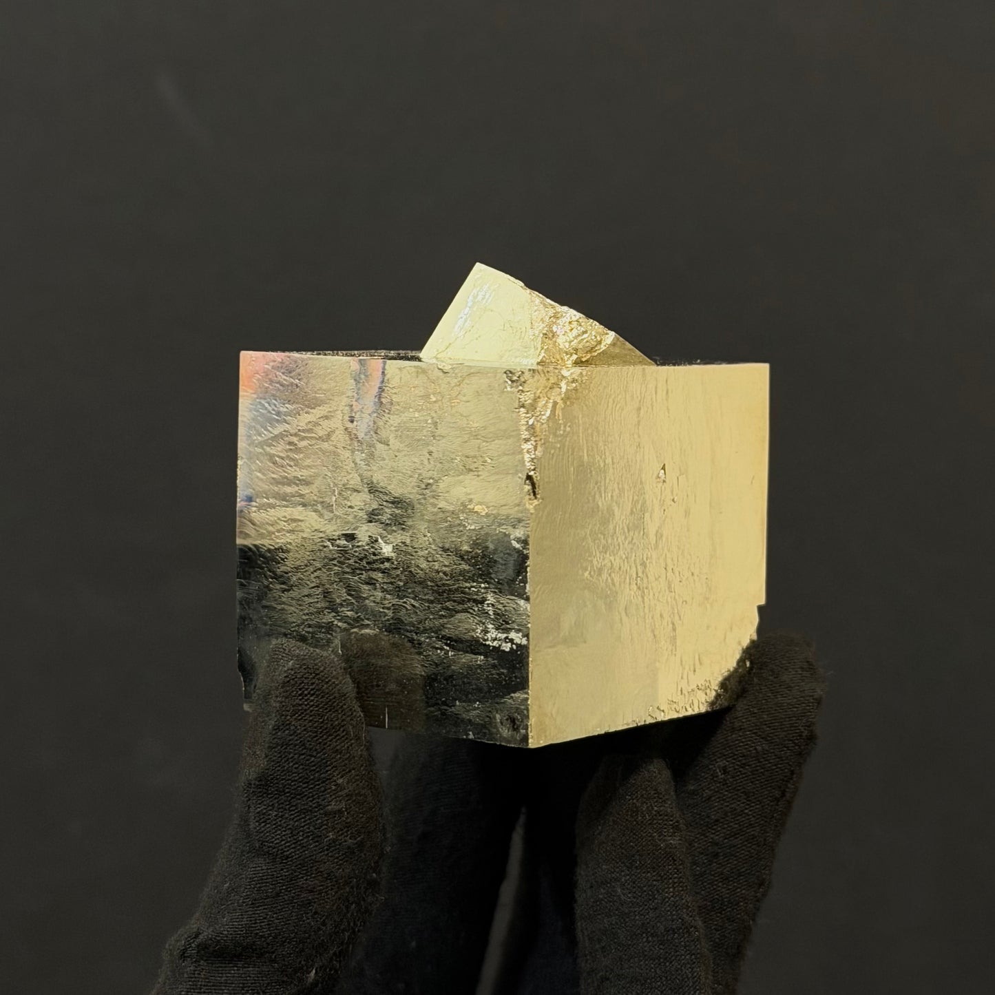 *Intergrown Pyrite Cubes Specimen from Mina Ampliación A Victoria, Navajún, Spain.
