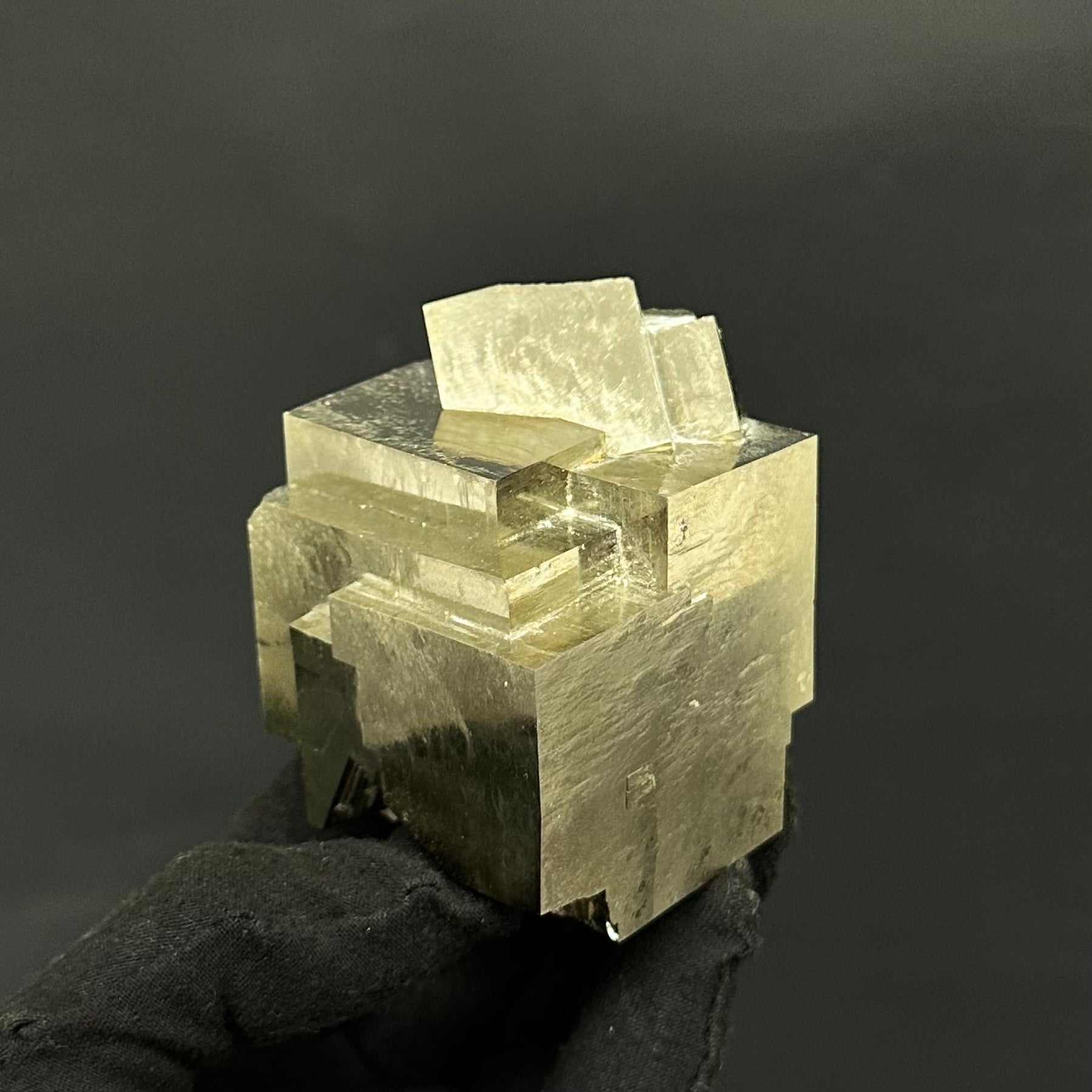 Intergrown Pyrite  Specimen from Ampliación A Victoria Mine, Navajún, Spain