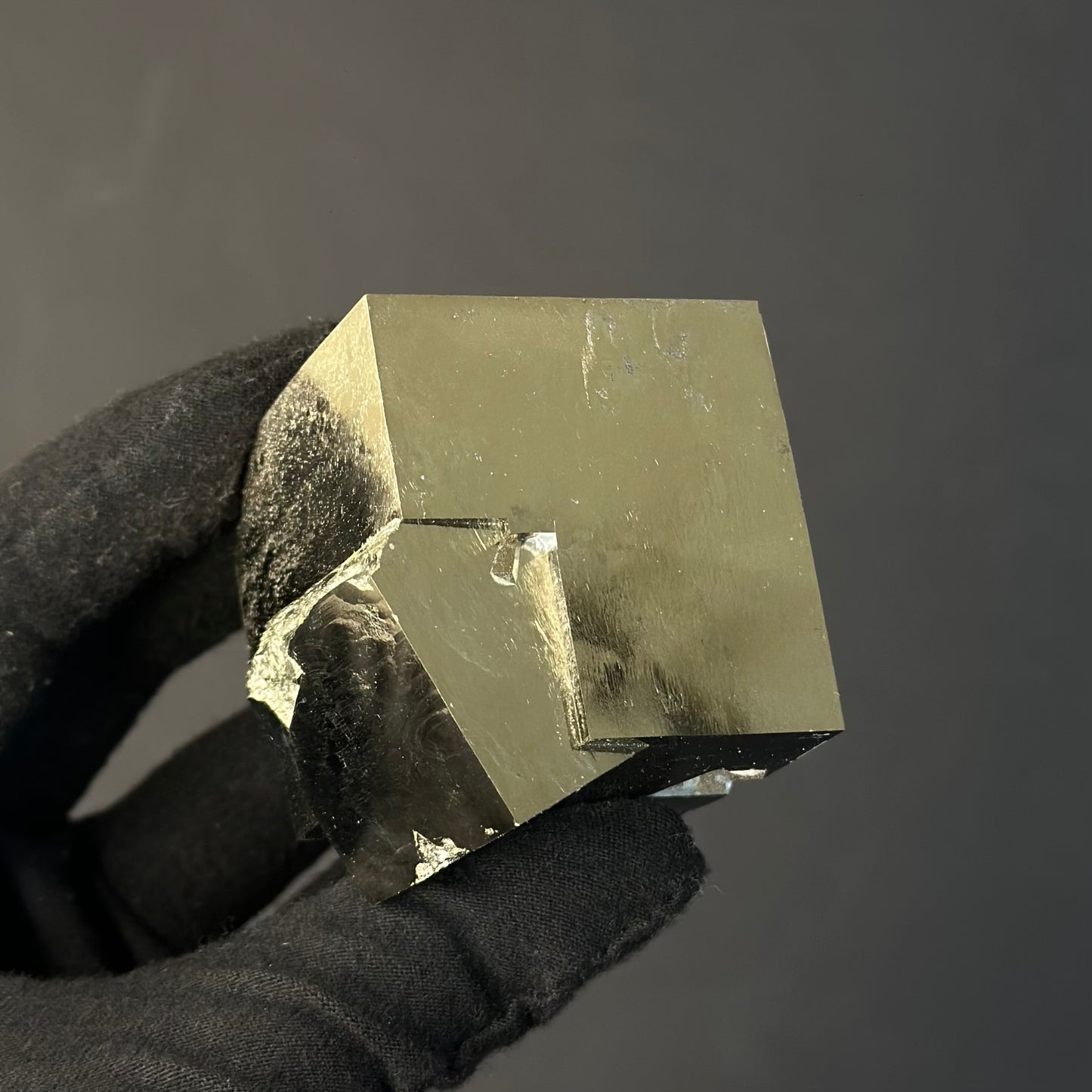 Intergrown Pyrite Cubes Specimen from Mina Ampliación A Victoria, Navajún, Spain.