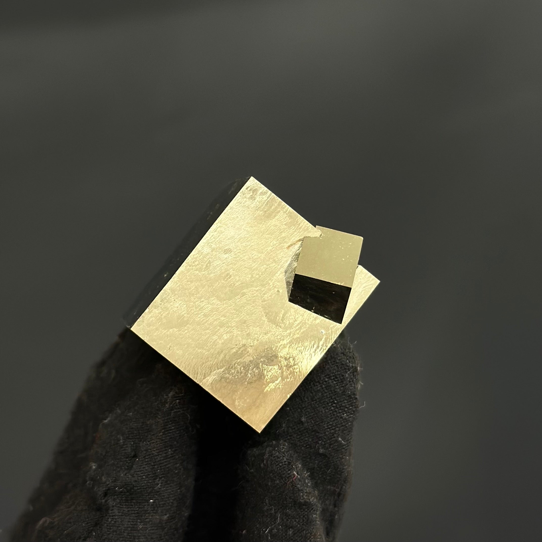Intergrown Pyrite Specimen from Mina Ampliación A Victoria, Navajún, Spain.