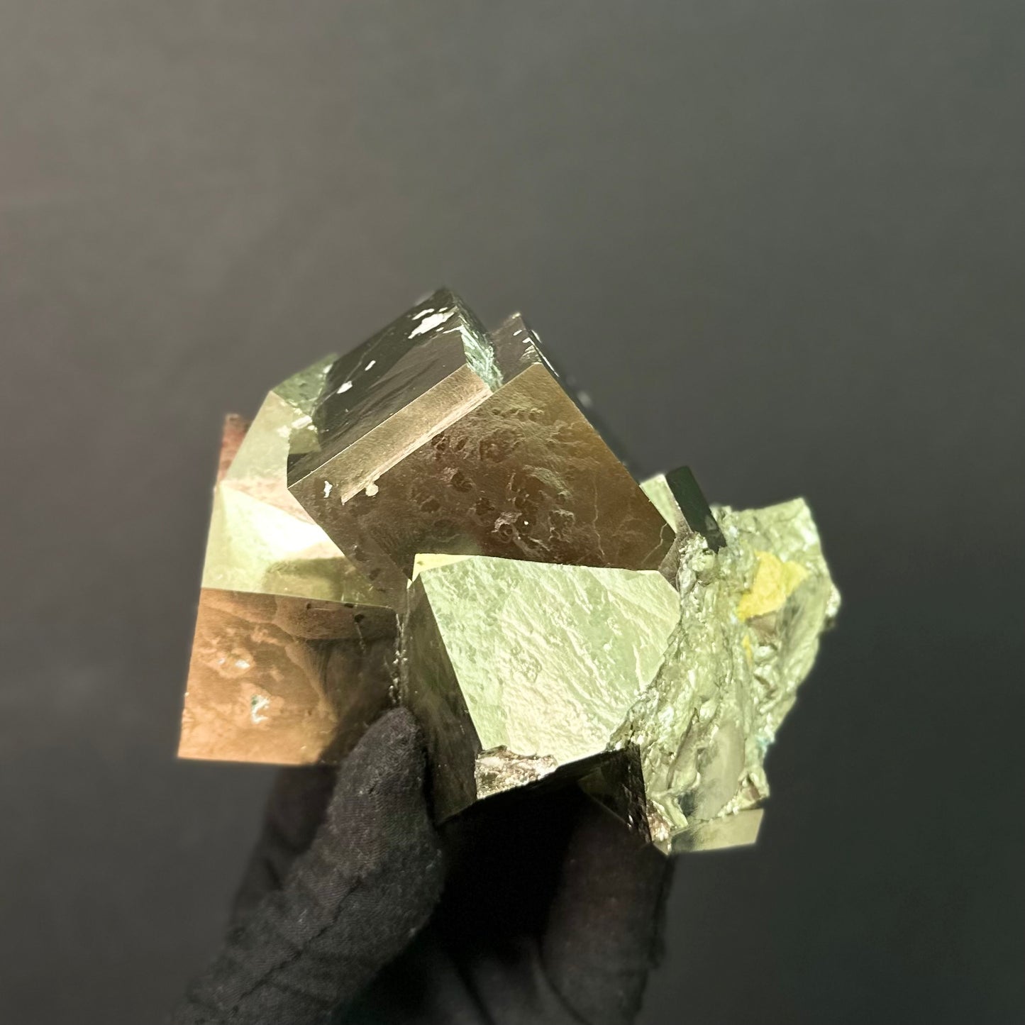 *Pyrite Intergrown from Mina Ampliación A Victoria Mine