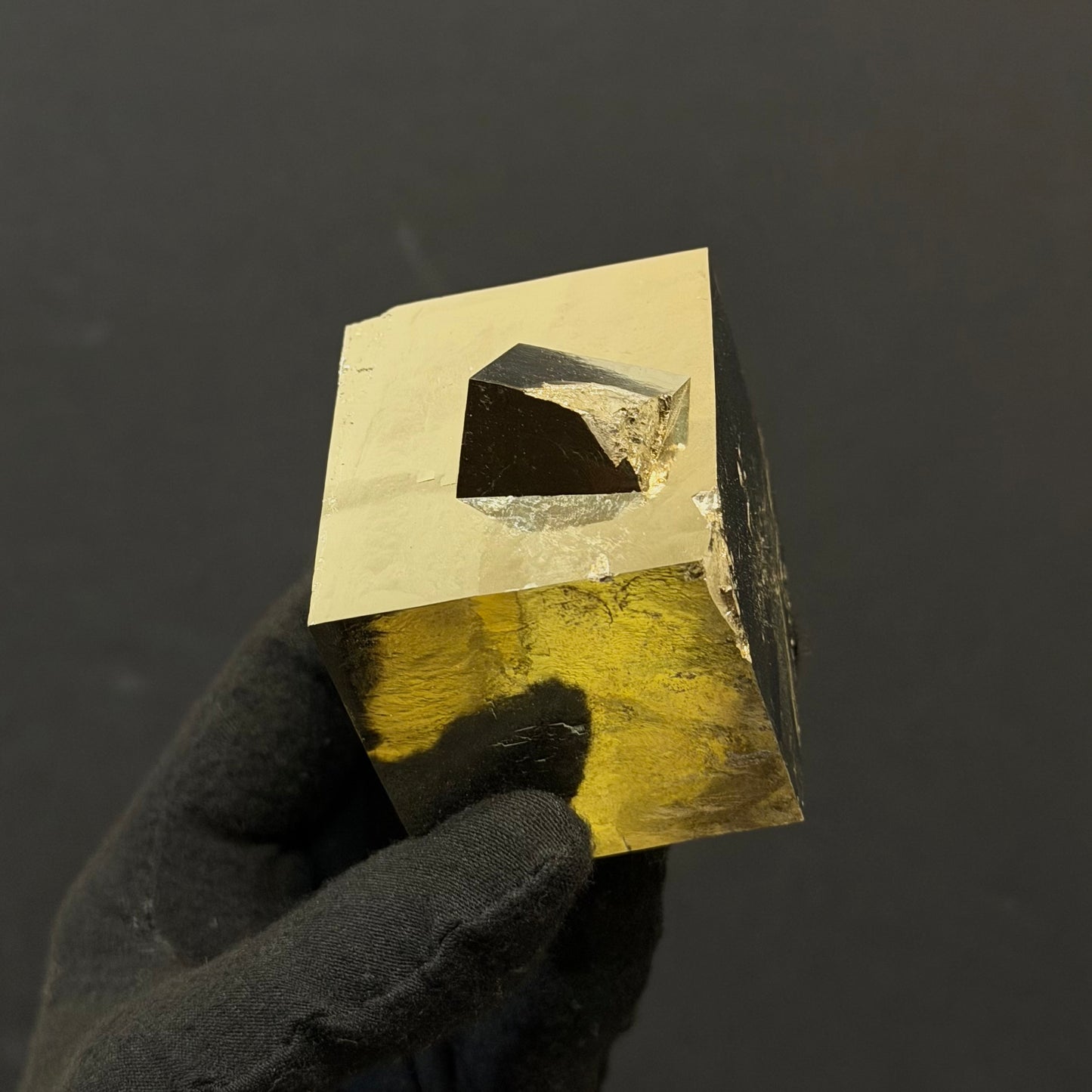 *Intergrown Pyrite Cubes Specimen from Mina Ampliación A Victoria, Navajún, Spain.