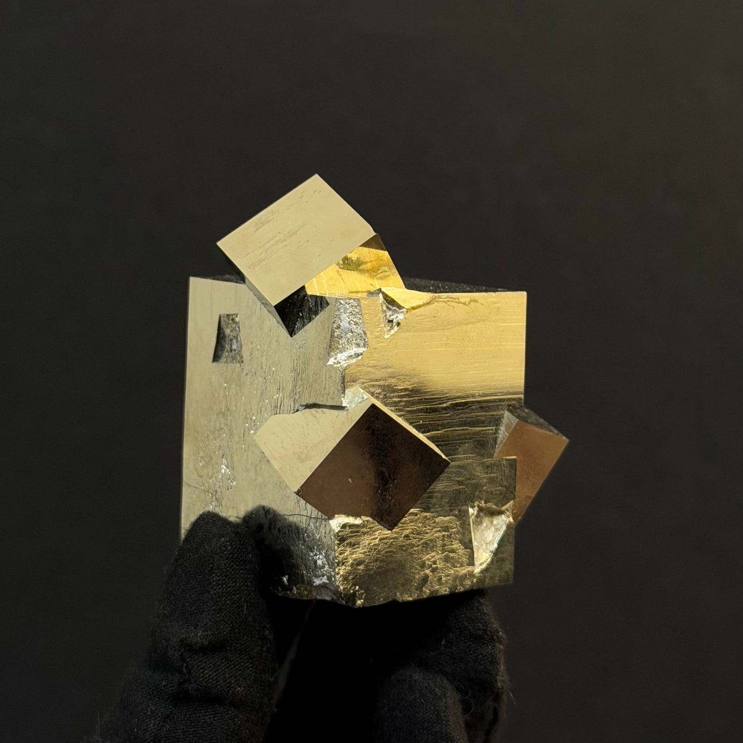 *Intergrown Pyrite Specimen from Mina Ampliación A Victoria, Navajún, Spain.