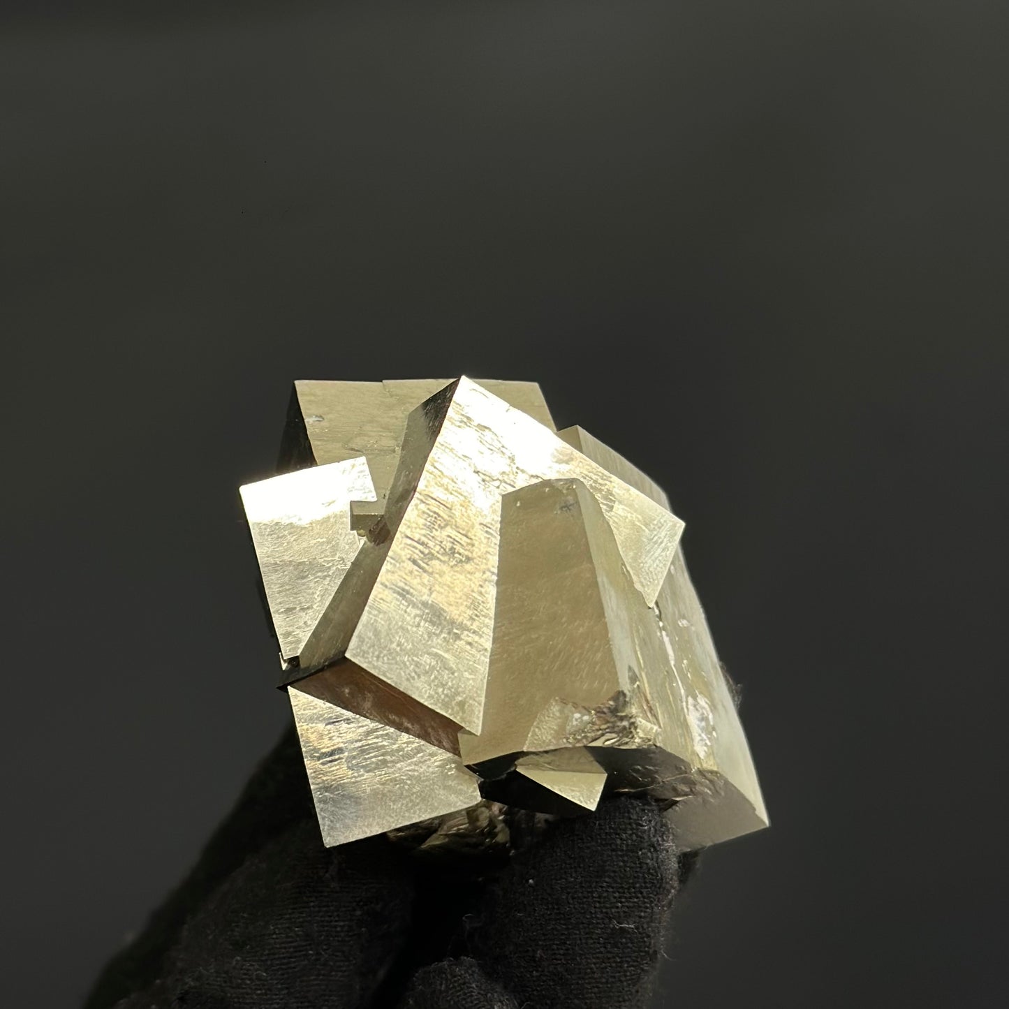 *Intergrown Pyrite Specimen from Mina Ampliación A Victoria, Navajún, Spain.