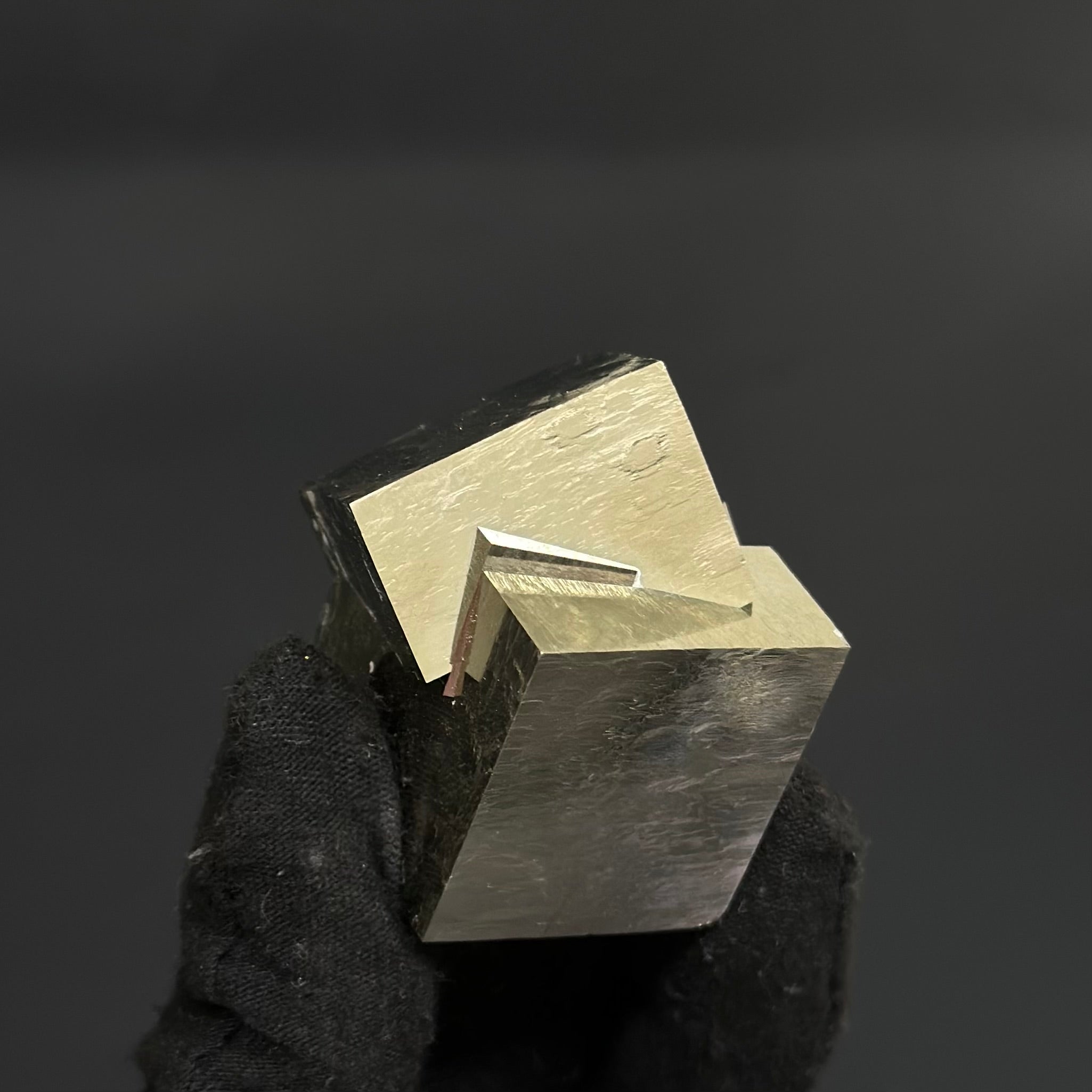 Intergrown Pyrite Specimen from Mina Ampliación A Victoria, Navajún, Spain.