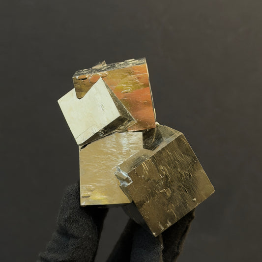 Cluster Pyrite Specimen from Mina Ampliación A Victoria, Navajún, Spain.