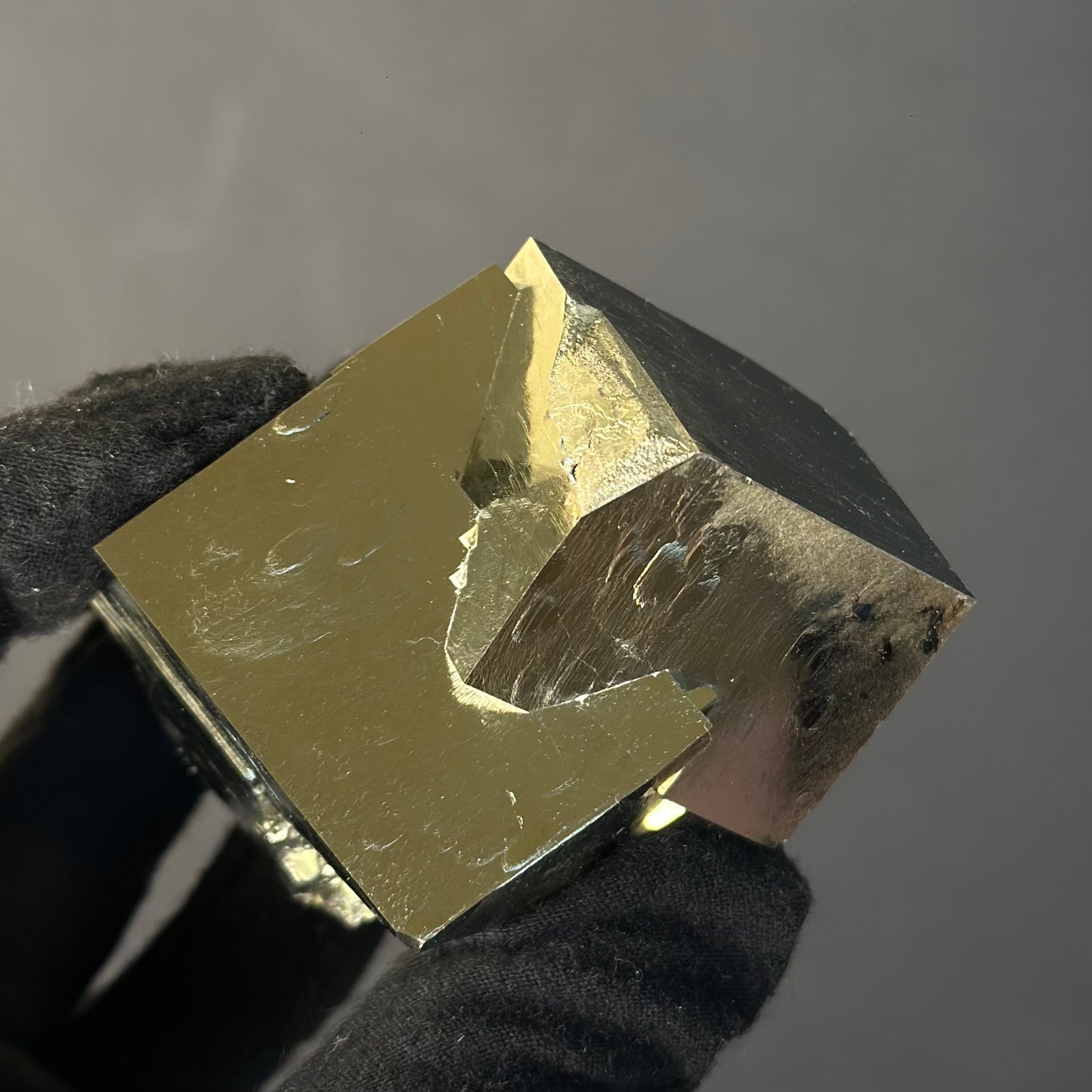 Intergrown Pyrite Cubes Specimen from Mina Ampliación A Victoria, Navajún, Spain.