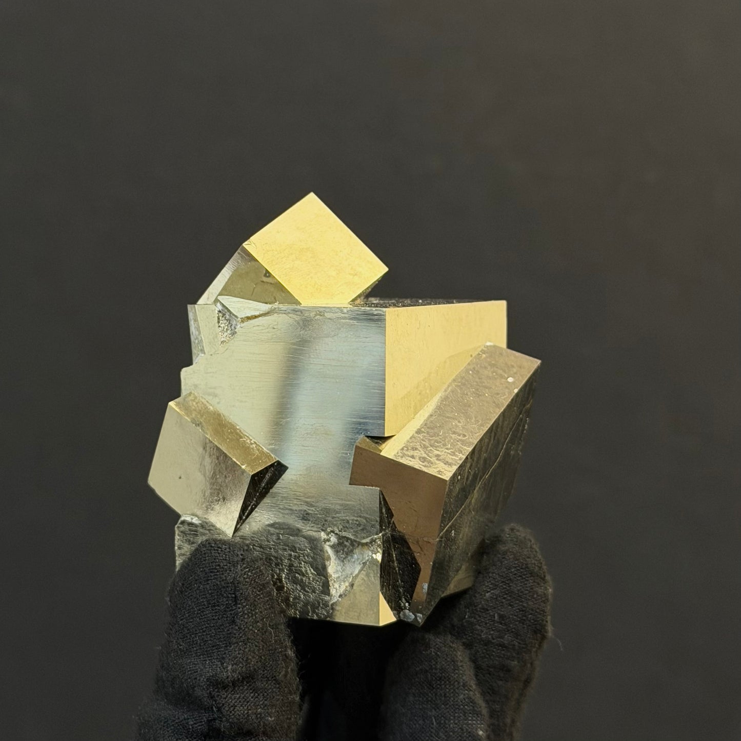 *Intergrown Pyrite Specimen from Mina Ampliación A Victoria, Navajún, Spain.