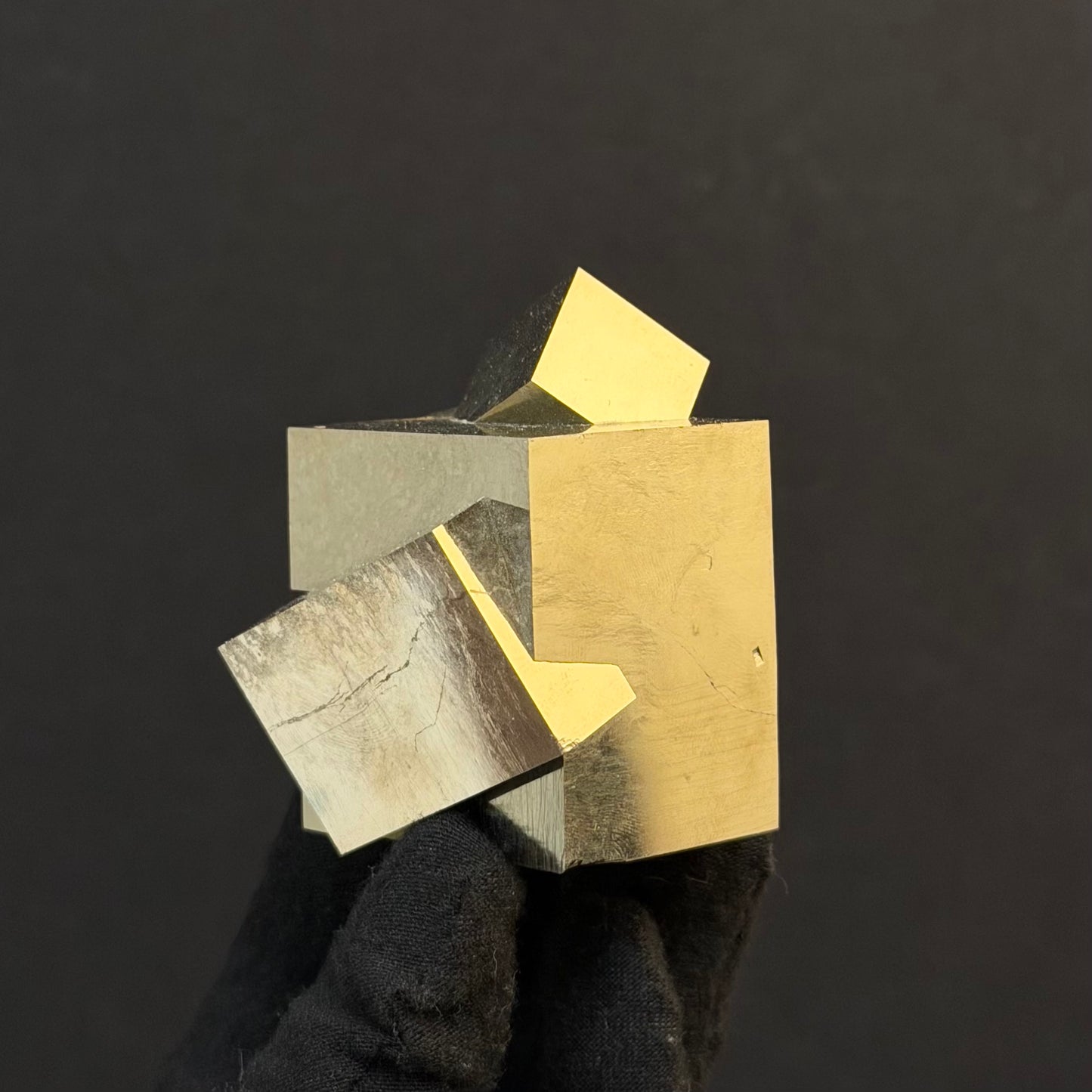 *Intergrown Pyrite Specimen from Mina Ampliación A Victoria, Navajún, Spain.