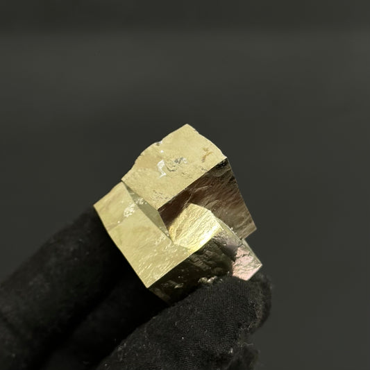 Intergrown Pyrite Specimen from Mina Ampliación A Victoria, Navajún, Spain.