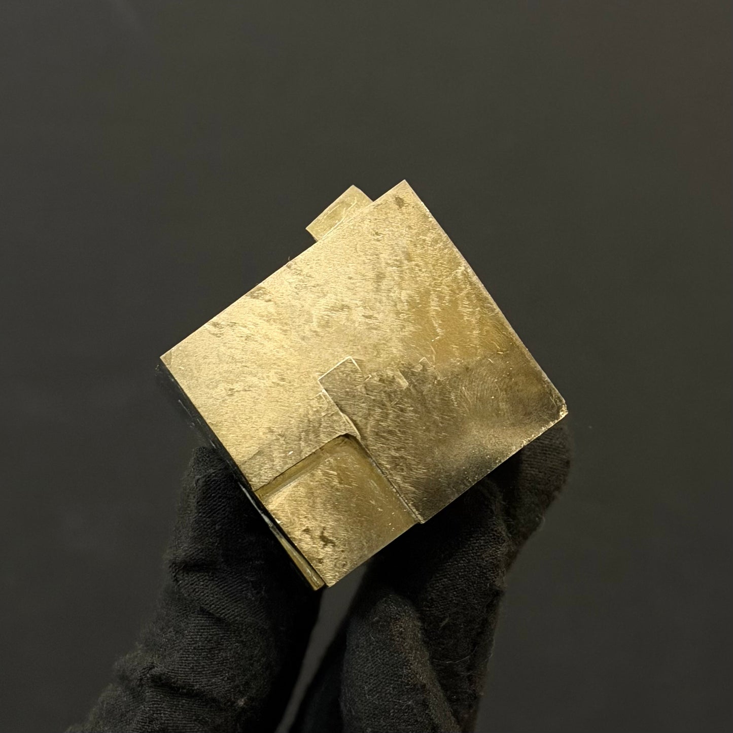 *Intergrown Pyrite Cubes Specimen from Mina Ampliación A Victoria, Navajún, Spain.