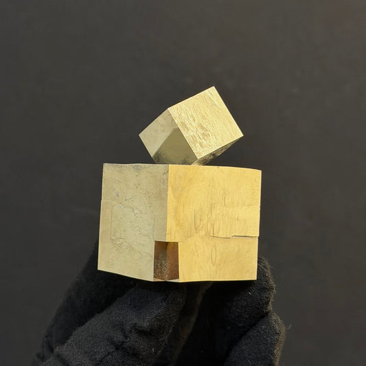 Cluster Pyrite Specimen from Mina Ampliación A Victoria, Navajún, Spain.