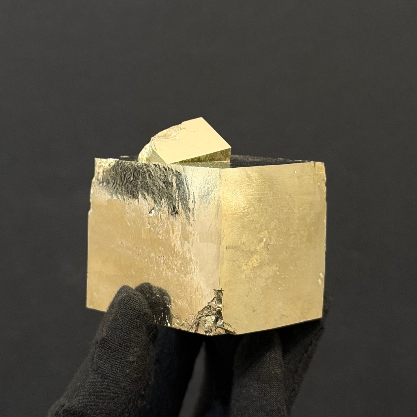 *Intergrown Pyrite Cubes Specimen from Mina Ampliación A Victoria, Navajún, Spain.