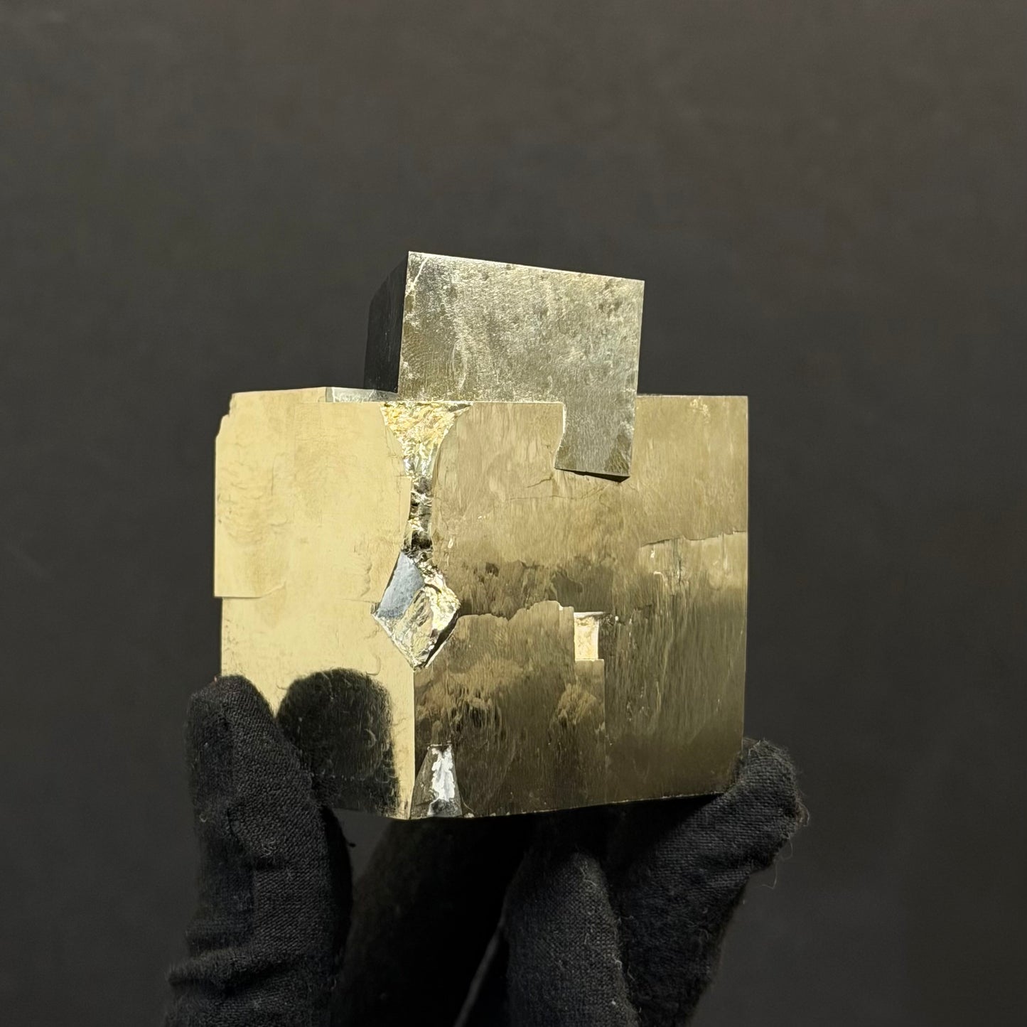 *Intergrown Pyrite Specimen from Mina Ampliación A Victoria, Navajún, Spain.