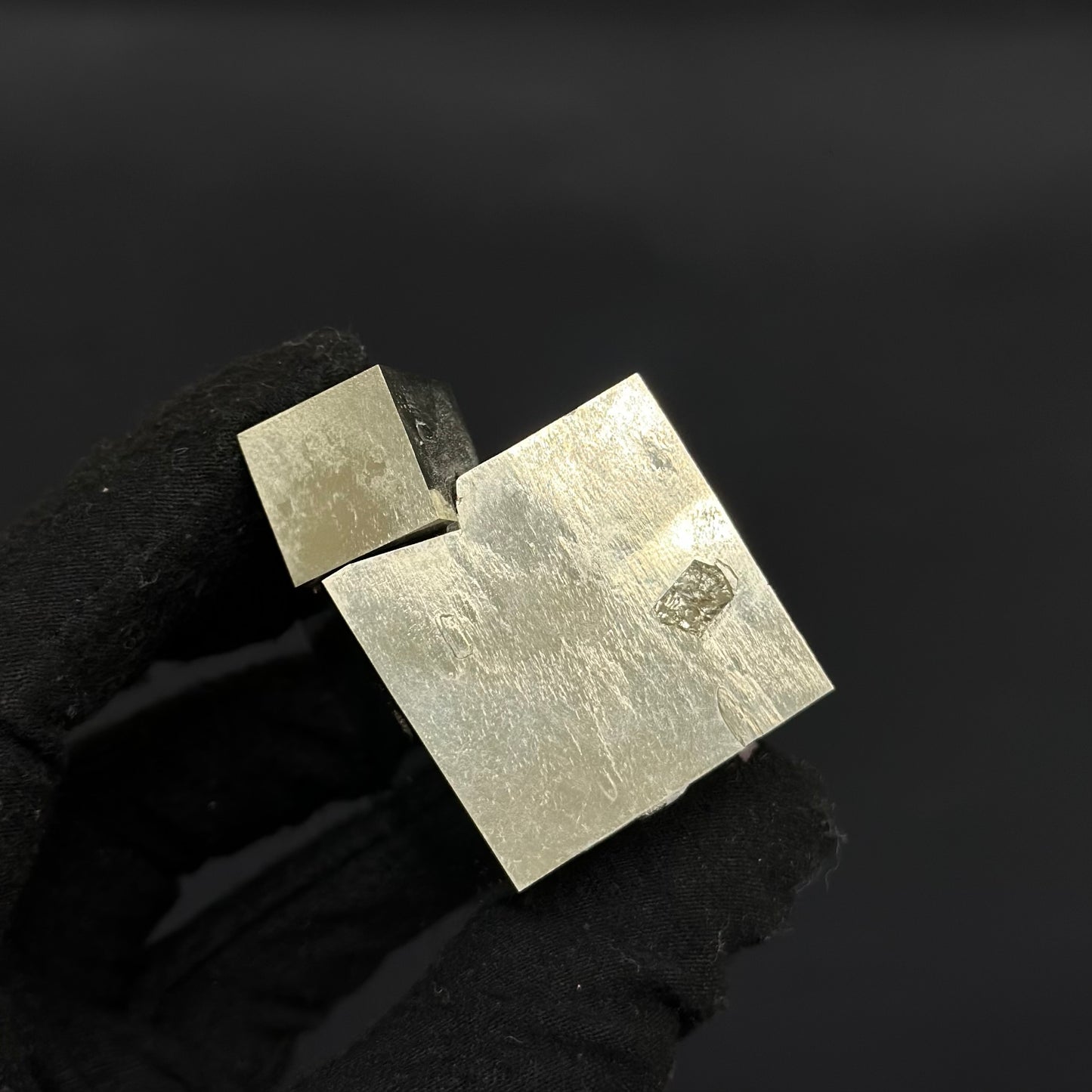 *Cluster Pyrite Cube Specimen from Mina Ampliación A Victoria, Navajún, Spain.