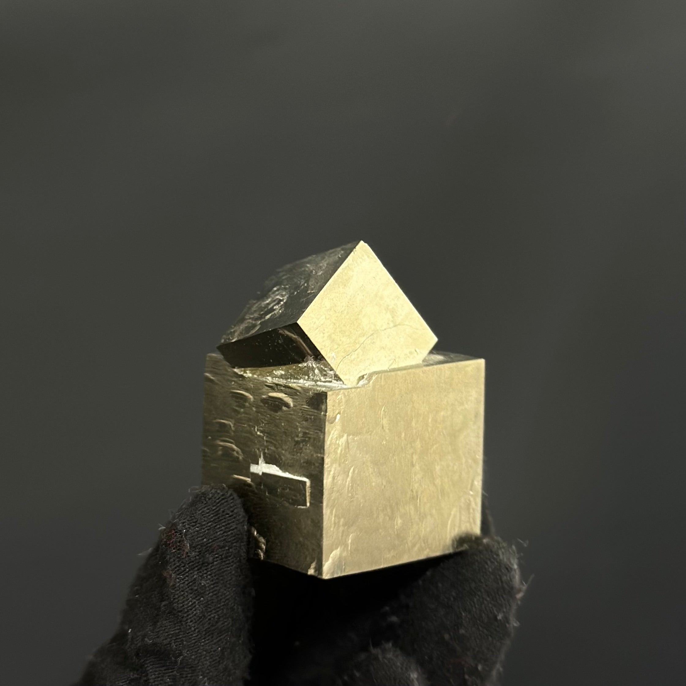 Intergrown Pyrite Specimen from Mina Ampliación A Victoria, Navajún, Spain.