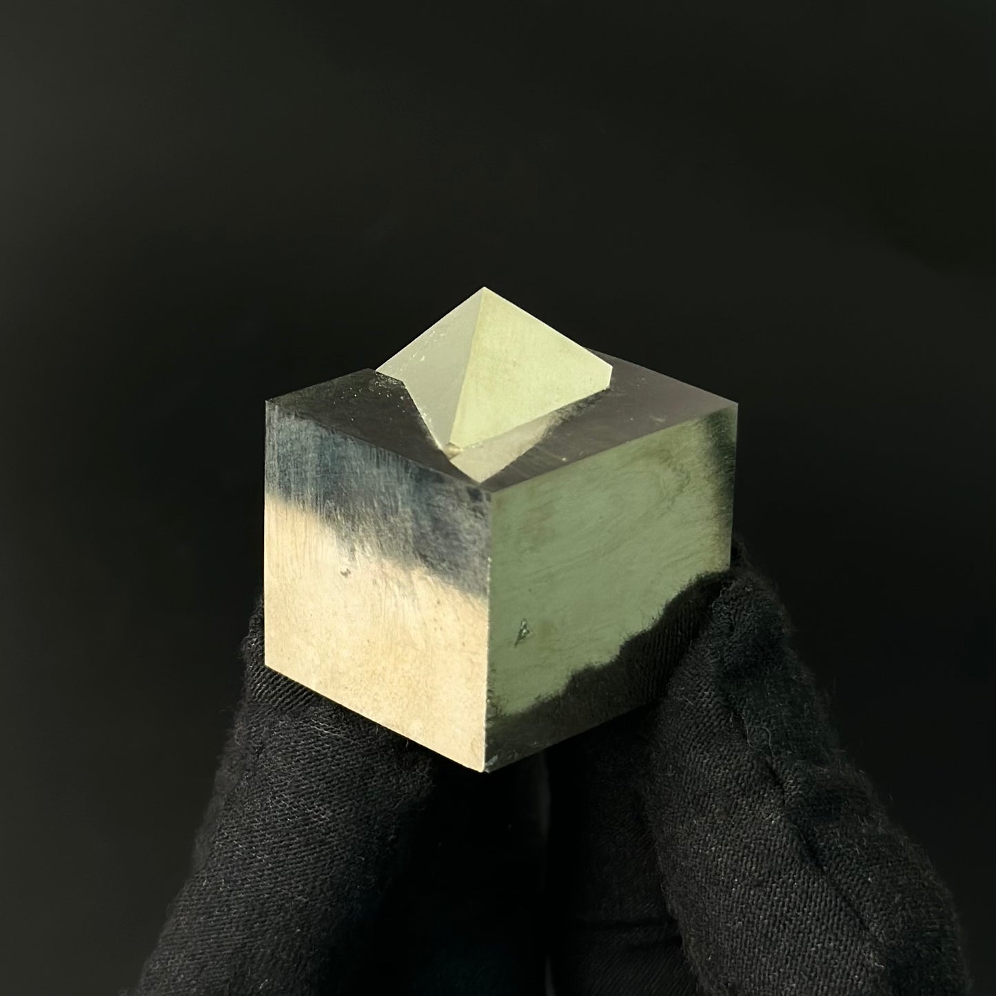 Intergrown Pyrite Cubes Specimen from Mina Ampliación A Victoria, Navajún, Spain.