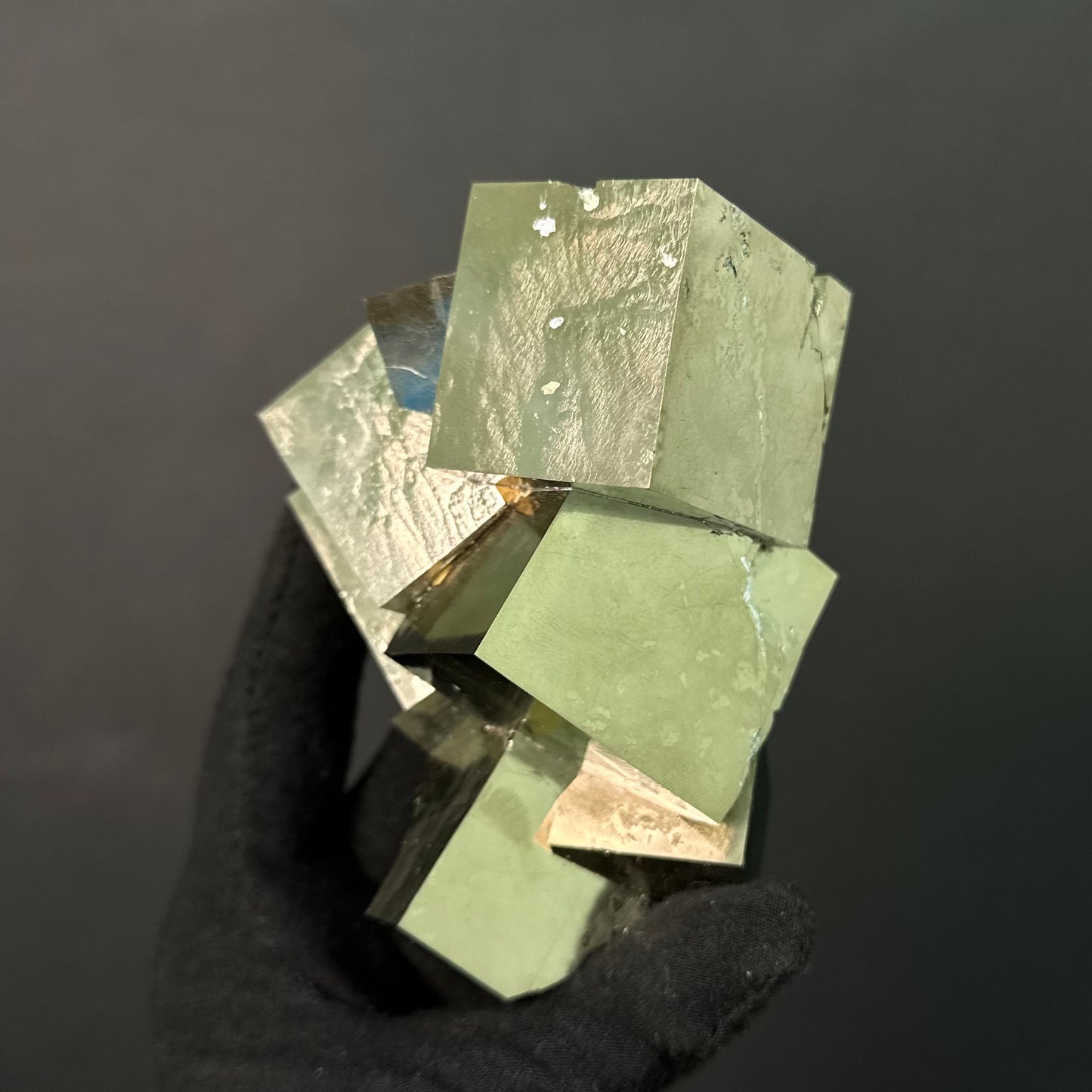 *Pyrite Intergrown from Mina Ampliación A Victoria Mine