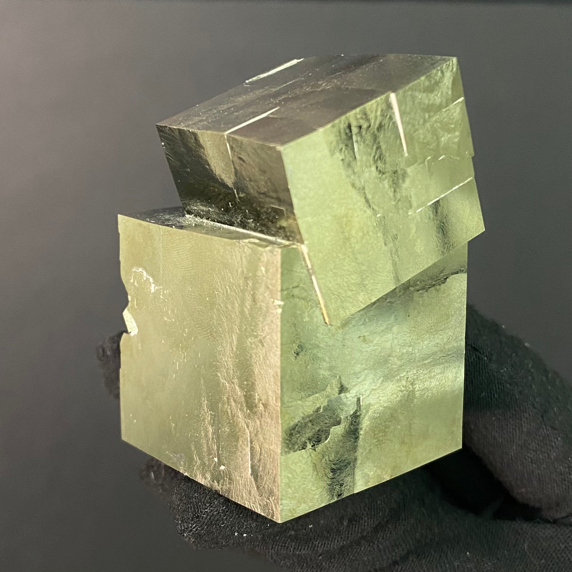 Intergrown Pyrite Specimen from Mina Ampliación A Victoria, Navajún, Spain.