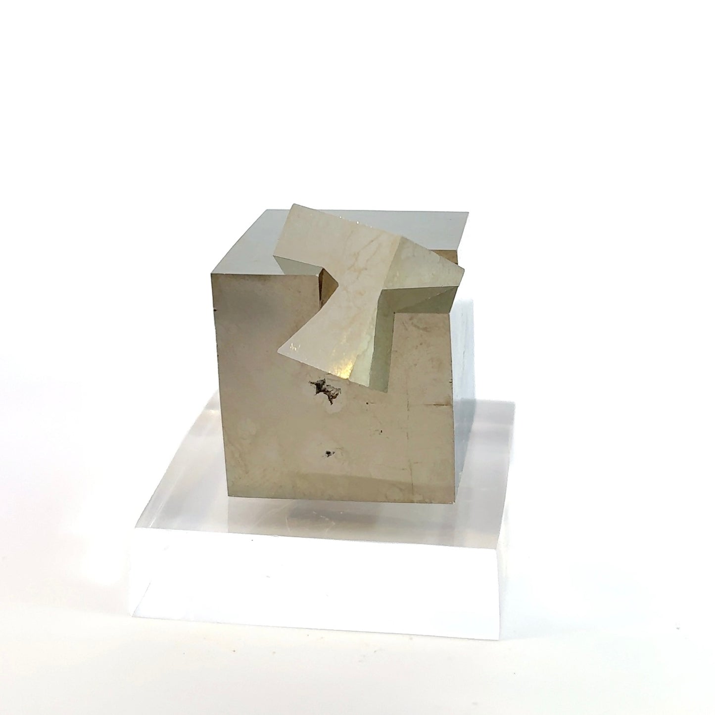 Intergrown Pyrite Specimen from Mina Ampliación A Victoria, Navajún, Spain.