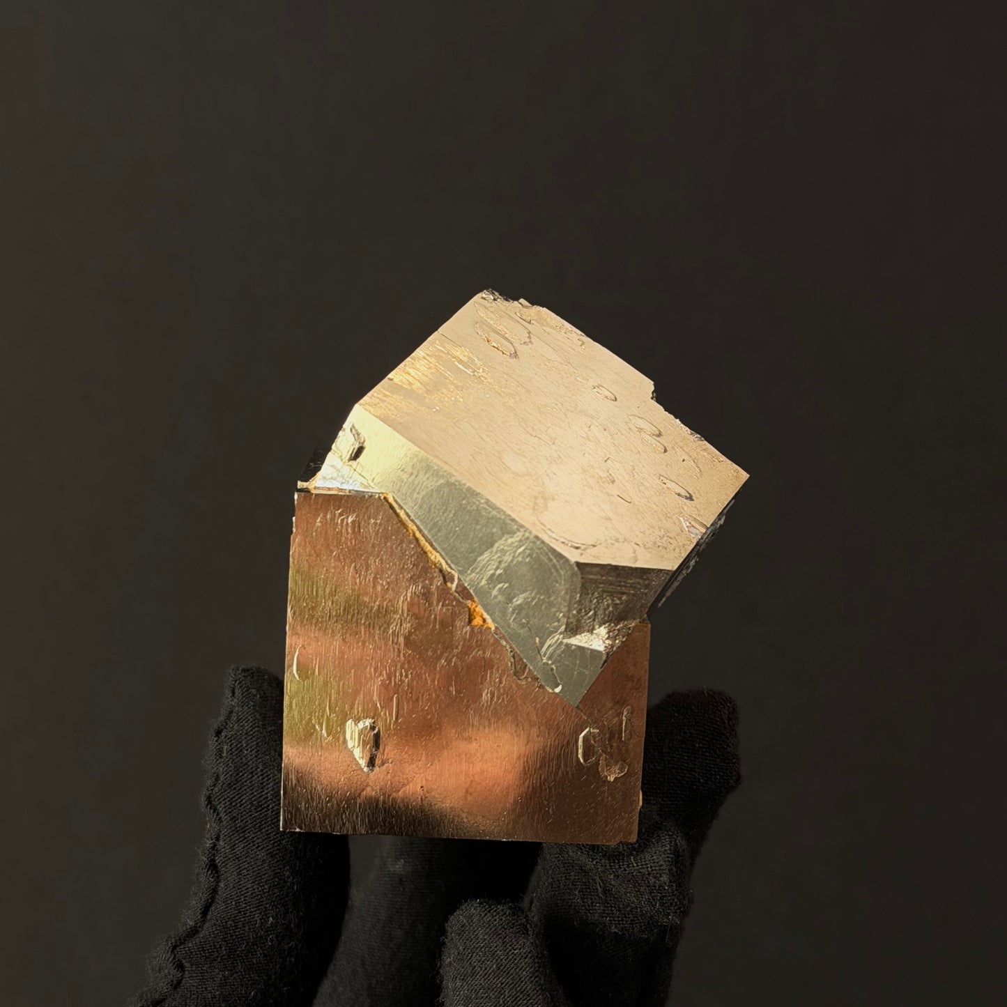 *Intergrown Pyrite Cubes Specimen from Mina Ampliación A Victoria, Navajún, Spain.