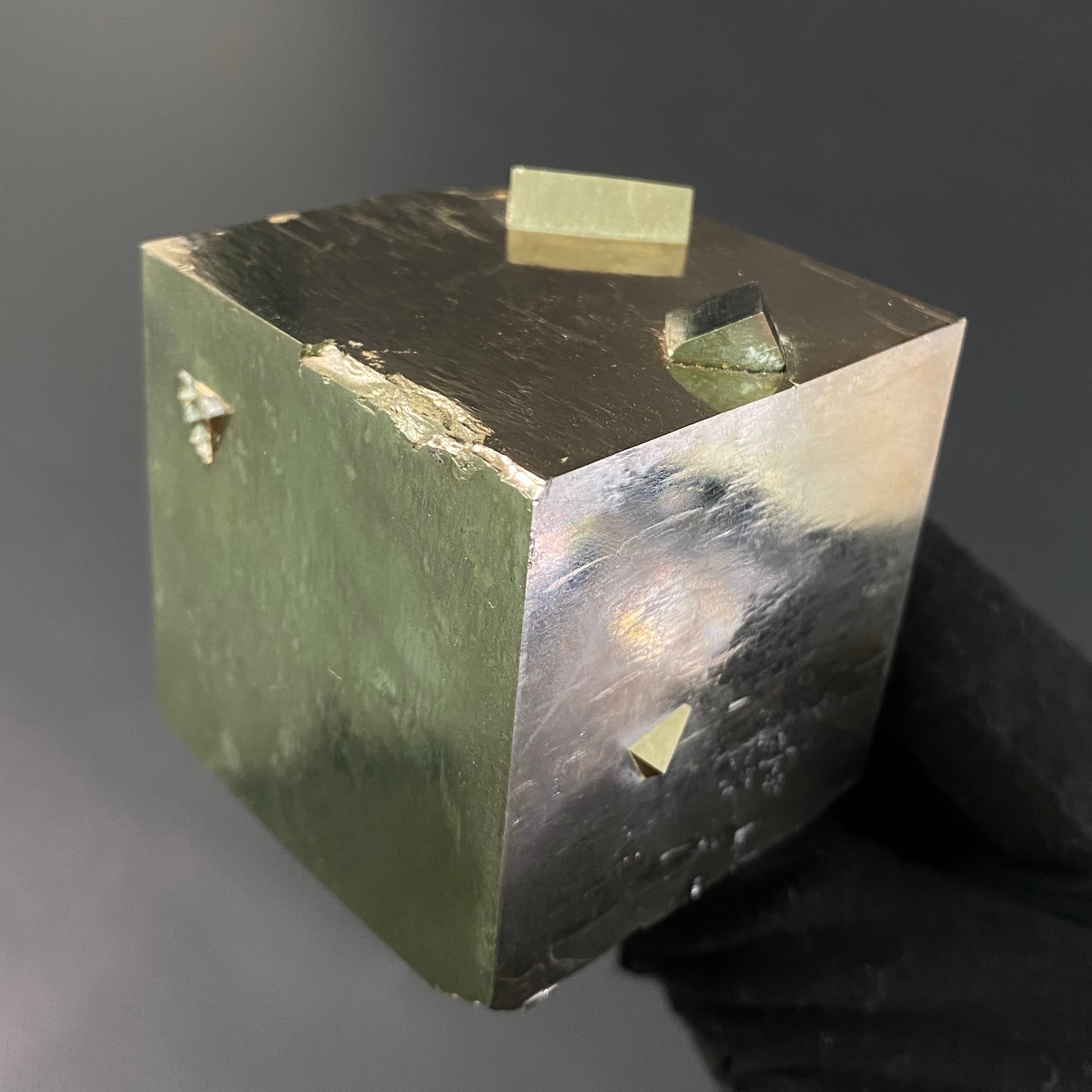 Intergrown Pyrite  Specimen from Ampliación A Victoria Mine, Navajún, Spain