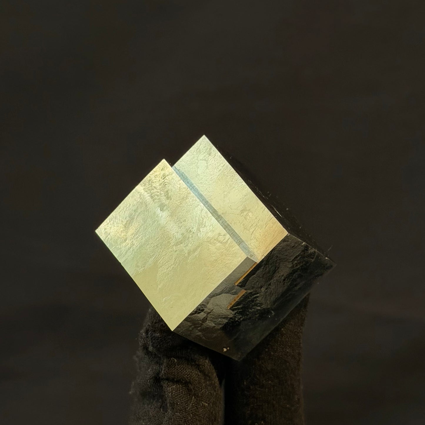 Intergrown Pyrite Specimen from Mina Ampliación A Victoria, Navajún, Spain.