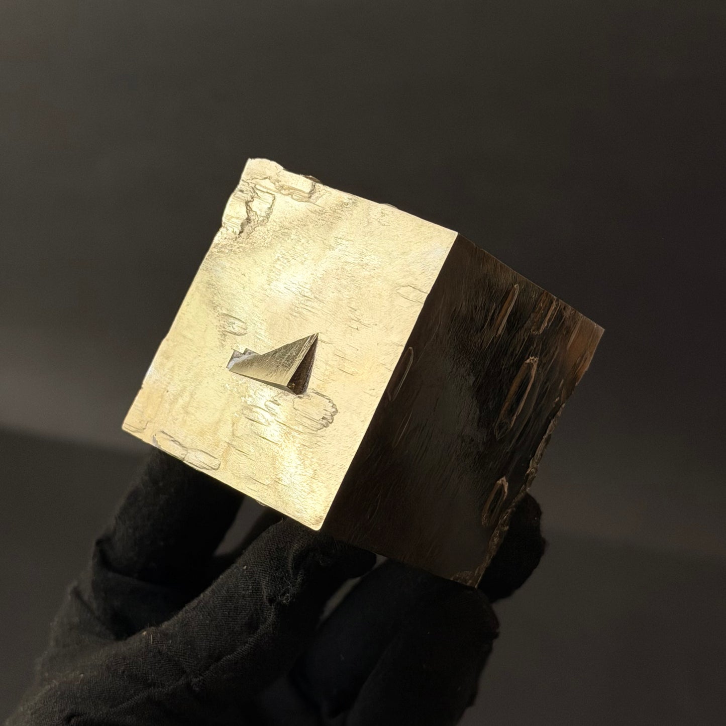 *Intergrown Pyrite Cubes Specimen from Mina Ampliación A Victoria, Navajún, Spain.