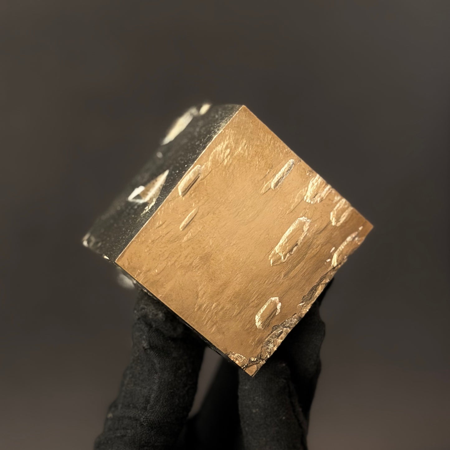 *Intergrown Pyrite Cubes Specimen from Mina Ampliación A Victoria, Navajún, Spain.