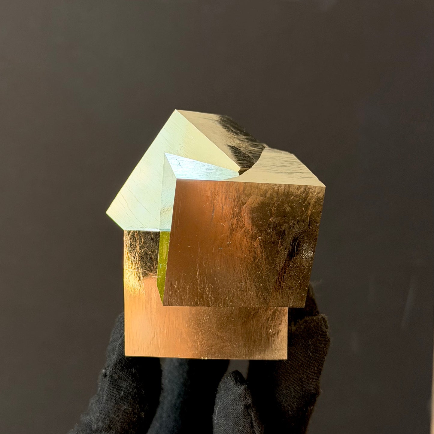 Intergrown Pyrite Cubes Specimen from Mina Ampliación A Victoria, Navajún, Spain.