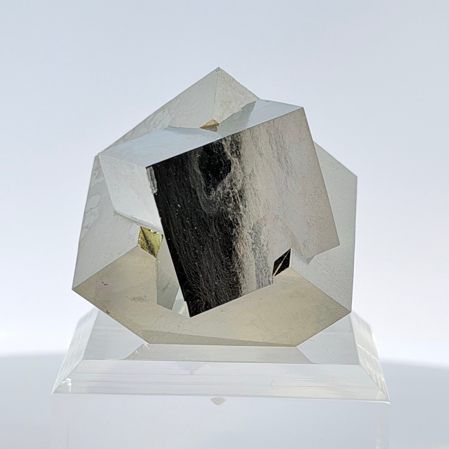 Intergrown Pyrite Specimen from Mina Ampliación A Victoria, Navajún, Spain.