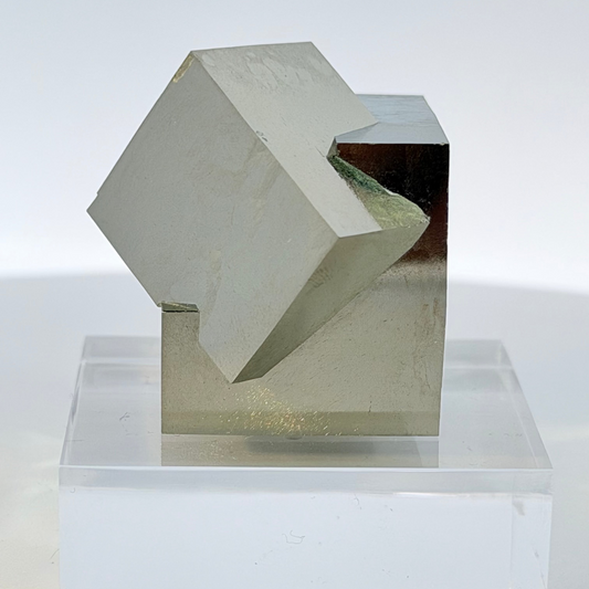 Intergrown Pyrite Specimen from Mina Ampliación A Victoria, Navajún, Spain.