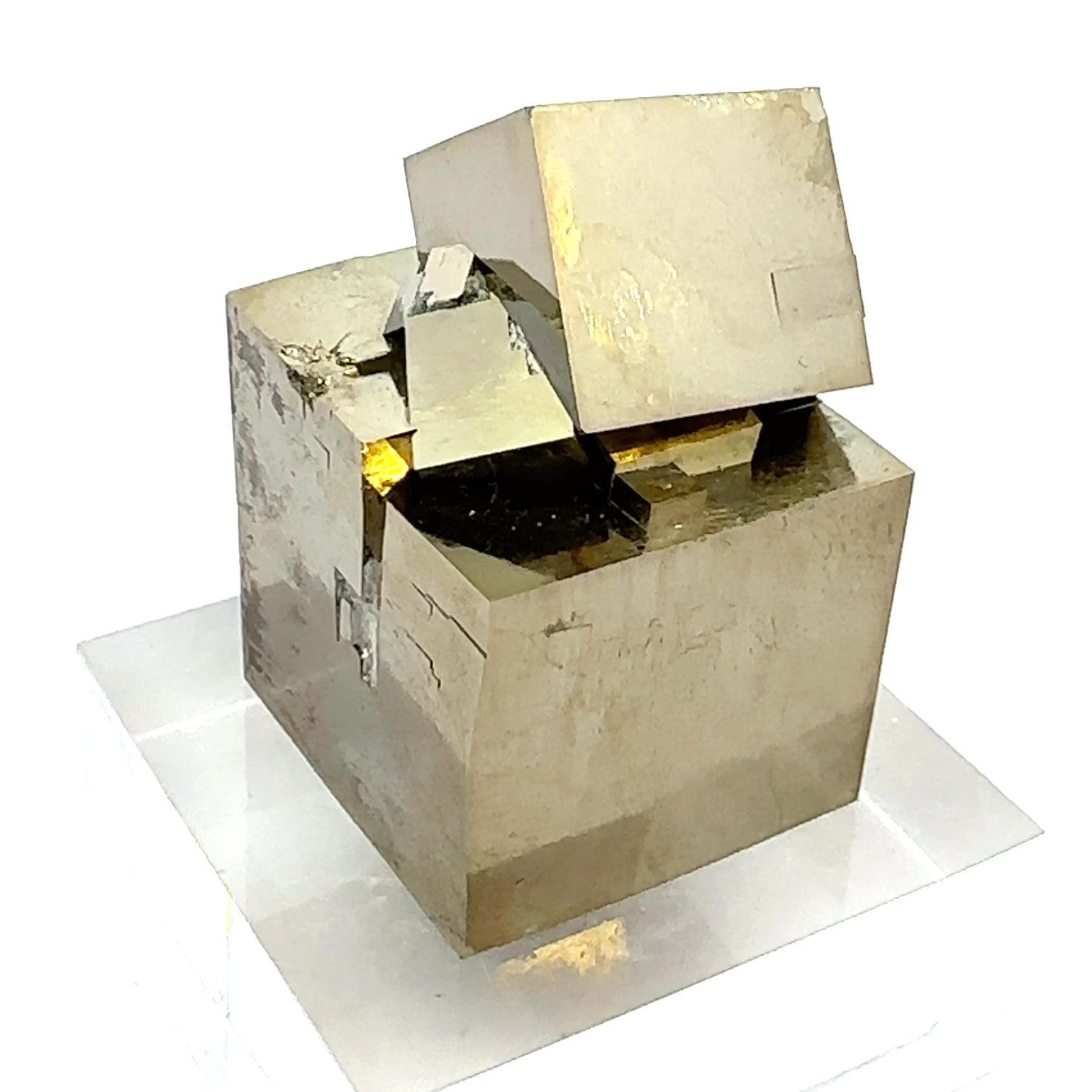 Intergrown Pyrite from Mina Ampliación A Victoria, Navajún, Spain.