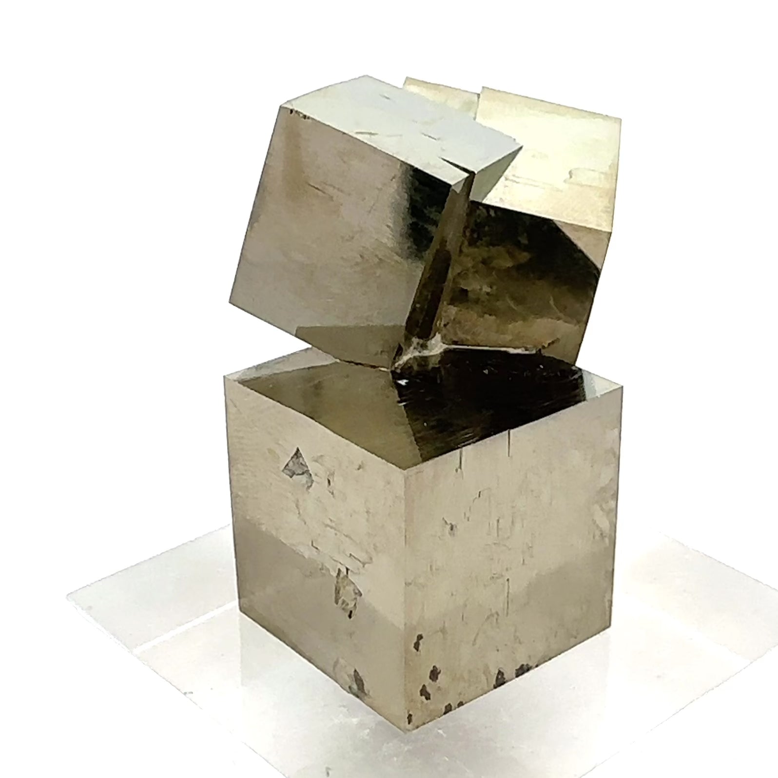Intergrown Pyrite from Mina Ampliación A Victoria, Navajún, Spain.