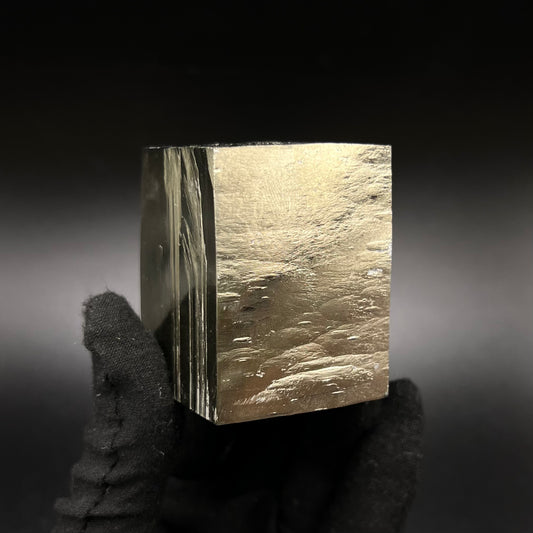 Rectangle Shape Pyrite from Navajún, Spain