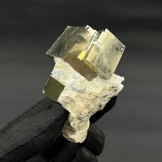Pyrite on Matrix from Navajún, Spain