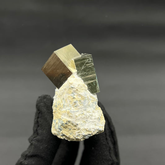 Pyrite on Matrix from Navajún, Spain