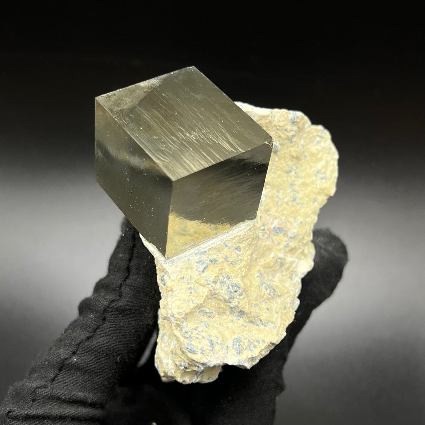 Pyrite on Matrix from Navajún, Spain