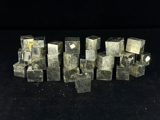Cubic Pyrite from Victoria Mine, Navajun, La Rioja, Spain