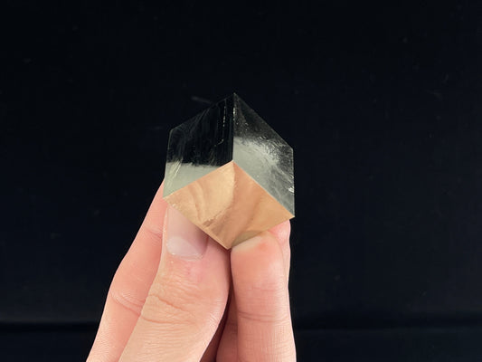Cubic Pyrite from Victoria Mine, Navajun, La Rioja, Spain
