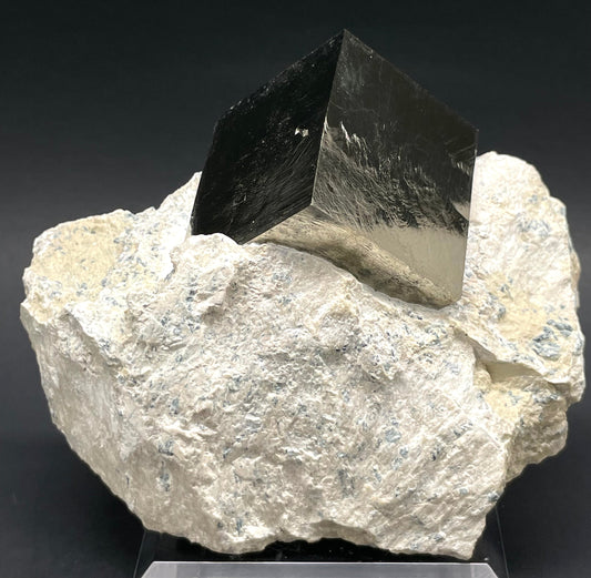 Pyrite on Matrix Navajún La Roja Spain