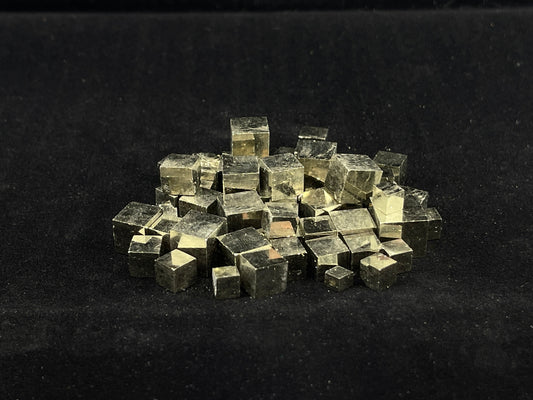 Cubic Pyrite from Victoria Mine, Navajun, La Rioja, Spain